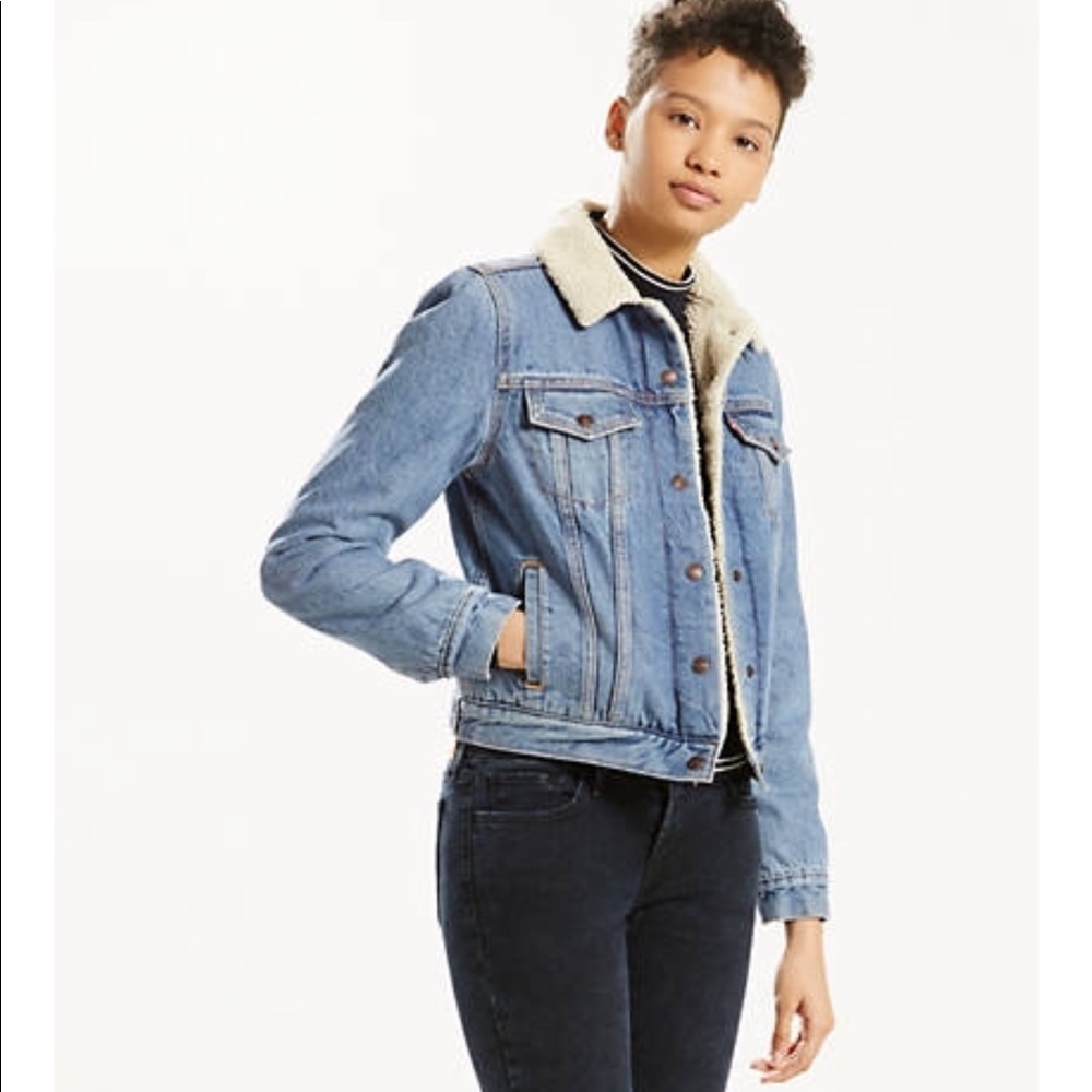 Levi’s Original Sherpa Tucker Jacket, Women XL